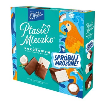 Ptasie Mleczko Kokosowe Wedel 340g