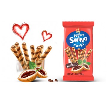 Rurka HAPPY SWING Kakaowa Flis 150g /16/