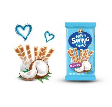 Rurka HAPPY SWING Kokosowa Flis 150g /16/
