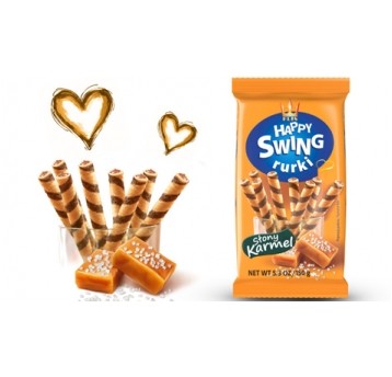 Rurka HAPPY SWING Słony Karmel Flis 150g /16/