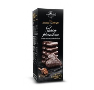 Serca Piernikowe w deserowej czek. Kopernik 128g