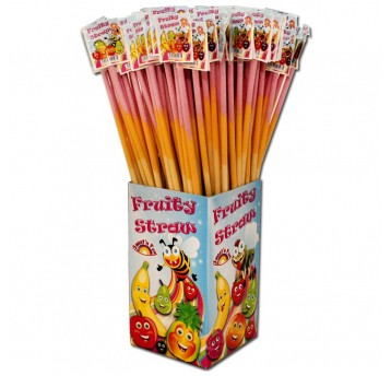 Słomki Fruity Straw 12g * 140 sztuk