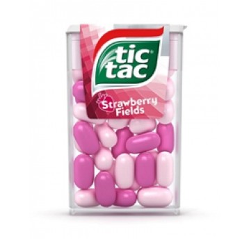 TIC TAC Strawberry Mix - 18g /24/