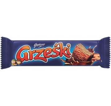 Wafel Grześki w czekoladzie 36g /36/