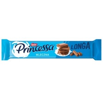 Wafel Princessa Longa Mleczna 40g /30/