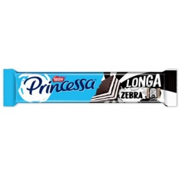 Wafel Princessa Longa Zebra 40g /30/