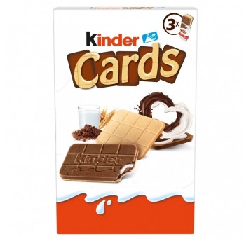 Wafelek Kinder Cards 25.6g x 3 szt /18/
