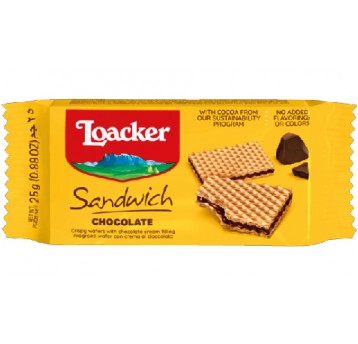Wafelek LOACKER czekoladowy 25g /25/