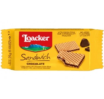 Wafelek LOACKER czekoladowy 25g /25/