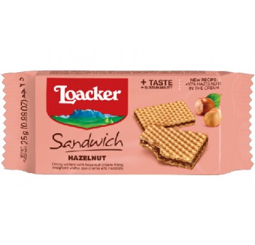 Wafelek LOACKER orzechowy 25g /25/