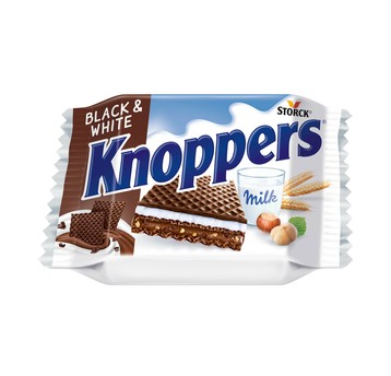 Wafelki Knoppers Black & White 25g /24/