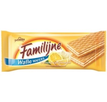 Wafle Familijne Cytrynowe 180g /24/