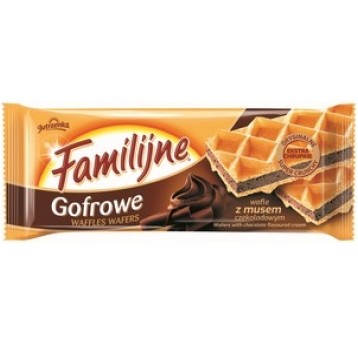 Wafle Familijne Gofrowe czek. Jutrzenka 130g /23/