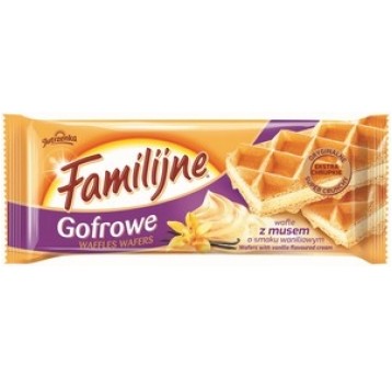Wafle Familijne Gofrowe wanil. Jutrzenka 130g /23/