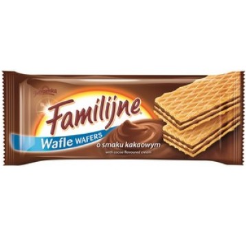 Wafle Familijne Kakaowe Jutrzenka 180g /24/