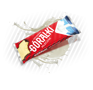 Wafle Góralki Mleczne 45g /36/