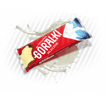 Wafle Góralki Mleczne 45g /36/