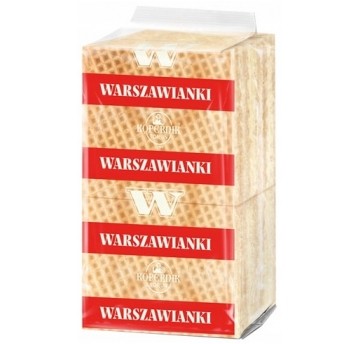 Wafle mleczne Warszawianki Kopernik 80g