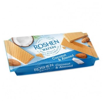 Wafle Roshen Coconut Almond 216g /16/