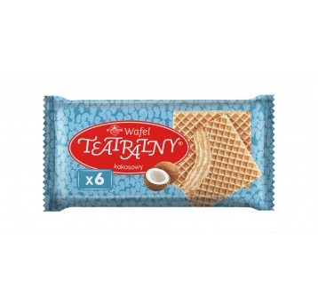 Wafle Teatralne Kokosowe Kopernik 100g /24/