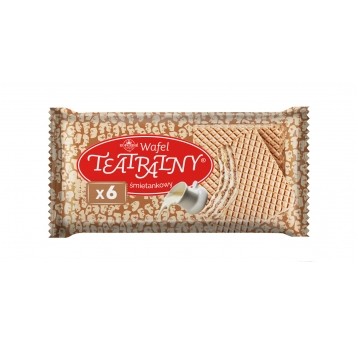 Wafle Teatralne Śmietankowe Kopernik 100g /24/