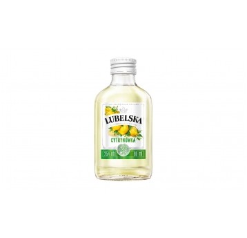 Wódka Lubelska Cytrynowa 25% 0.09L /16/