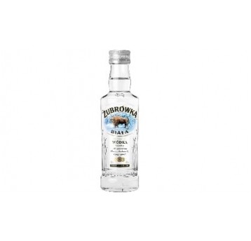 Wódka Żubrówka Biała 40% 0.2L /24/