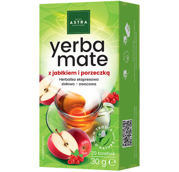 Yerba Mate z Jabłkiem Astra 20 torebek /6/