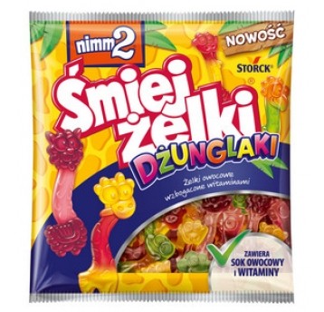 Żelki Nimm2 Śmiejżelki Dżunglaki 90g