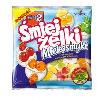 Żelki Nimm2 Śmiejżelki Mlekosmyki 90g