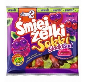 Żelki Nimm2 Śmiejżelki Sokki Slodki Sad 90g