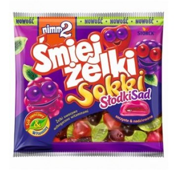 Żelki Nimm2 Śmiejżelki Sokki Slodki Sad 90g