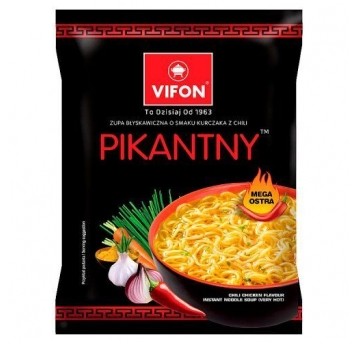 Zupa Vifon Kurczak Pikantny Czarny 70g /22/